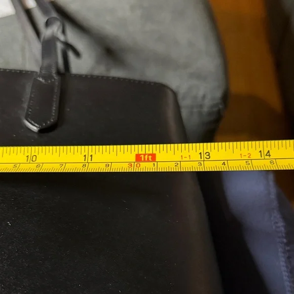 Kate Spade Sleek Black Tote Bag - Picture 3 of 5